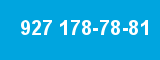 927 178-78-81 927 178-78-81